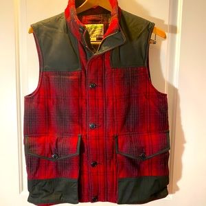 Eddie Bauer Yukon Buffalo Plaid Down Vest
